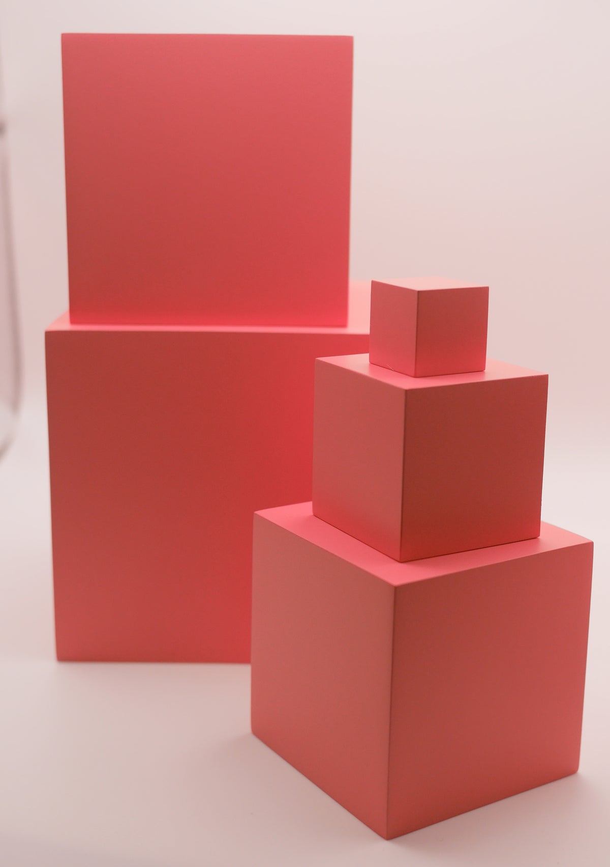 La tour rose - 5 cubes
