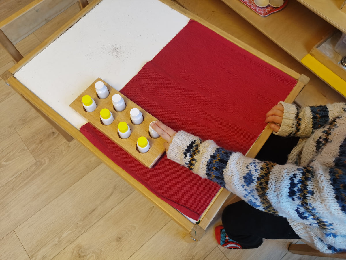 Les flacons des odeurs