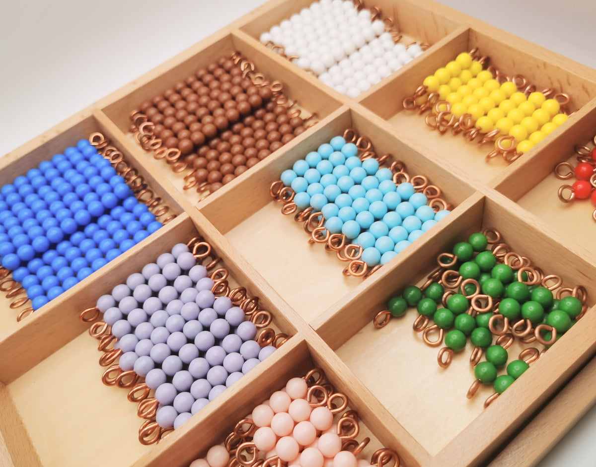 Cabinet de barettes de perles