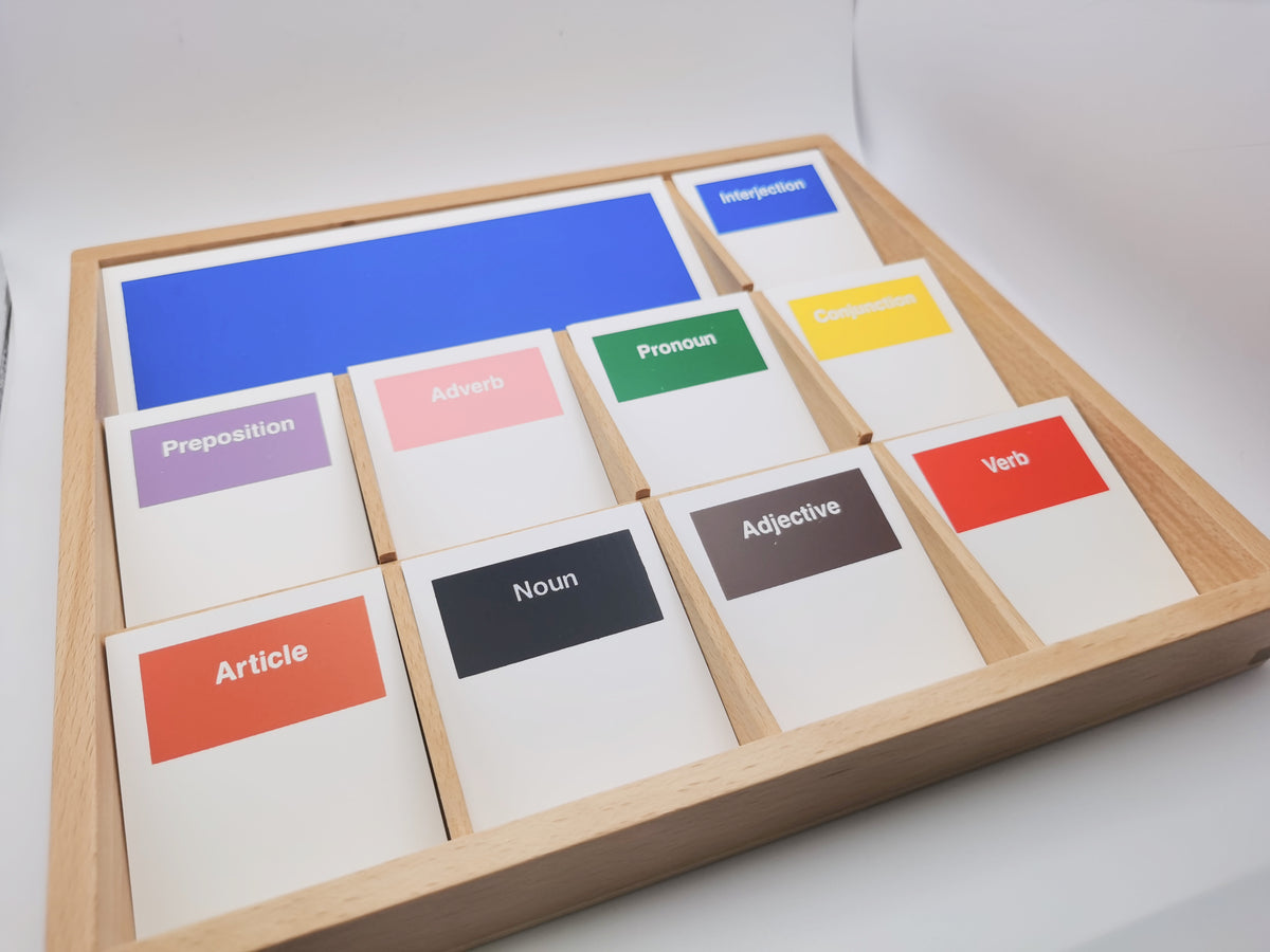 Boîte de grammaire ( Version anglaise )