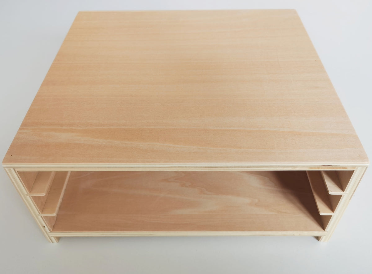 Meuble de rangement pour les puzzles des végétaux